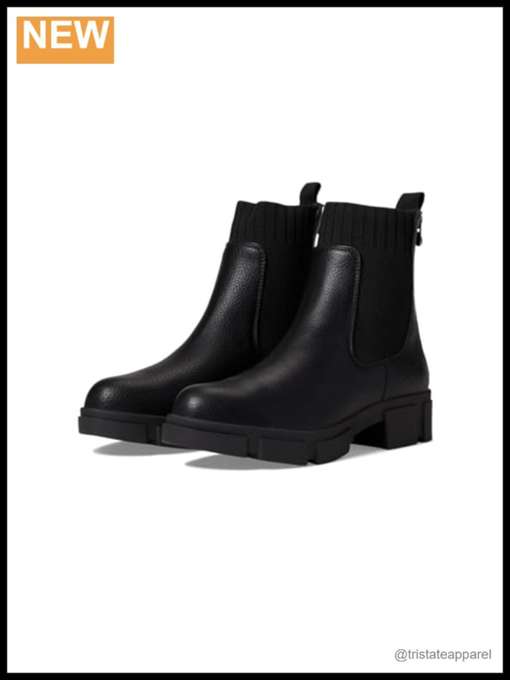 Blowfish Malibu Women's Chelsea Boots Ankle Bootie Zip Closure